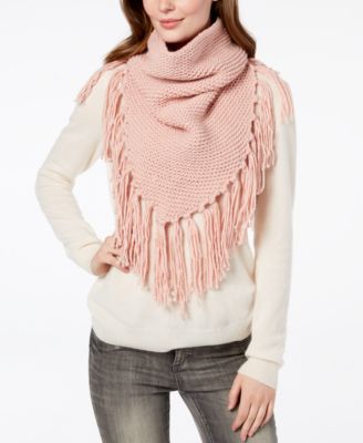 Steve Madden - Fringe Triangle Snood