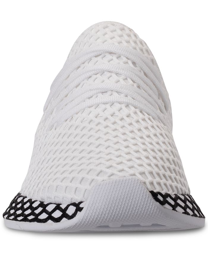 adidas Boys' Deerupt Runner Casual Sneakers from Finish Line - Macy's