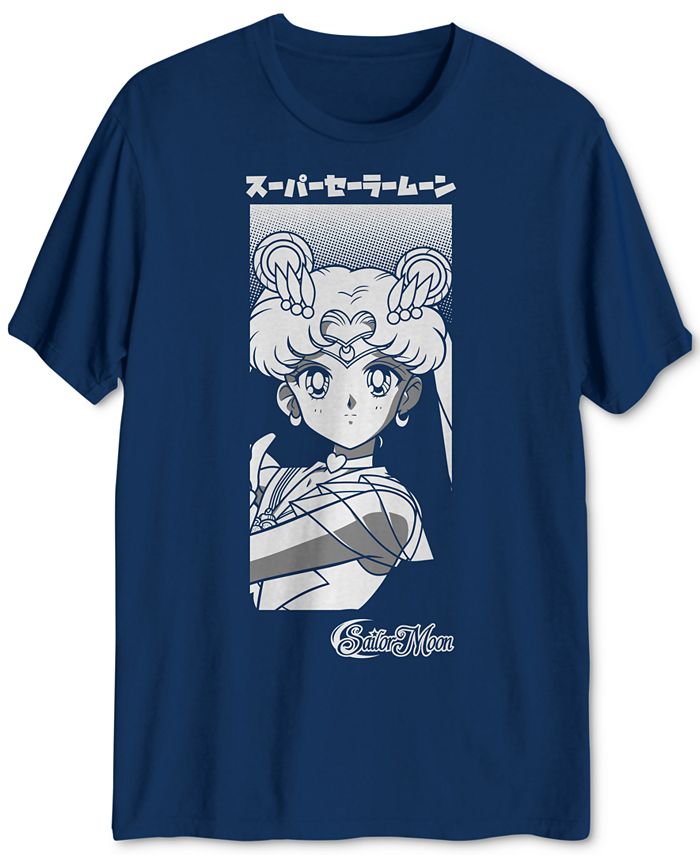 Hybrid Men's Sailor Moon and Luna Graphic T-Shirt - Macy's