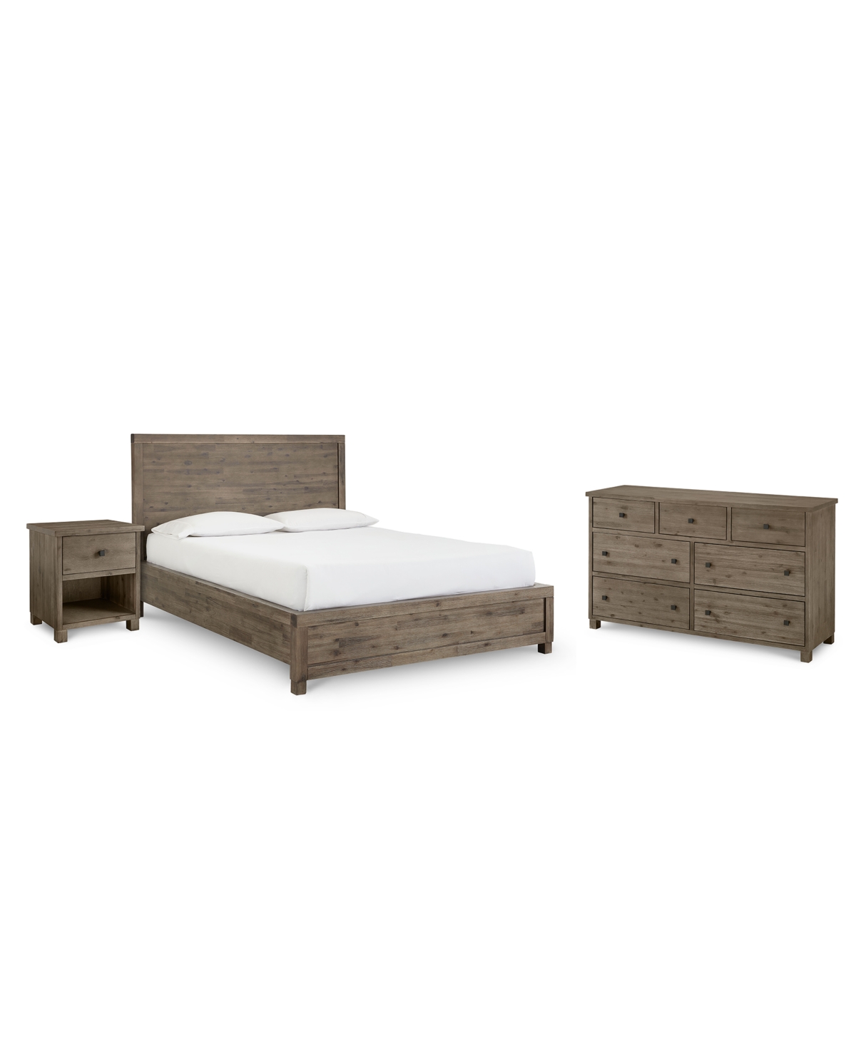 Furniture Canyon Platform Bedroom , 3 Piece Bedroom Set, Created For Macy's, (california King