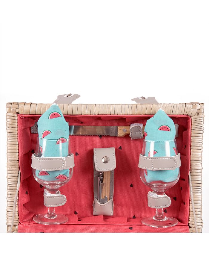 Picnic Time Watermelon Napa Picnic Basket Macy's