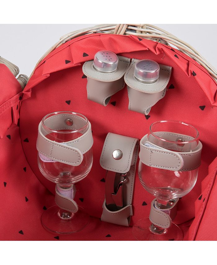 Picnic Time Watermelon Barrel Picnic Basket & Reviews Outdoor Dining & Entertaining Dining