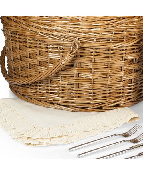 Picnic Time Heart Picnic Basket & Reviews Outdoor Dining
