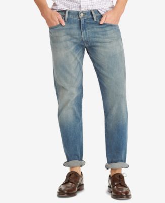 Polo Ralph Lauren Men's Big & Tall Hampton Relaxed Straight Jeans - Macy's image.