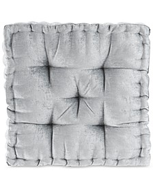 Azza Chenille Decorative Floor Pillow, 20" x 20"