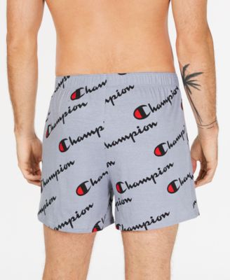 Champion Men's Logo-Print Boxers