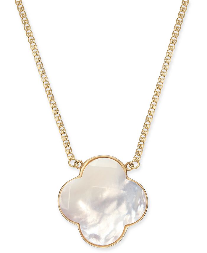 Macy\'s Mother-of-Pearl Clover 16\