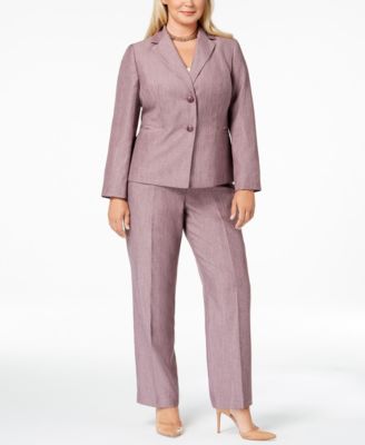 macys plus size suits