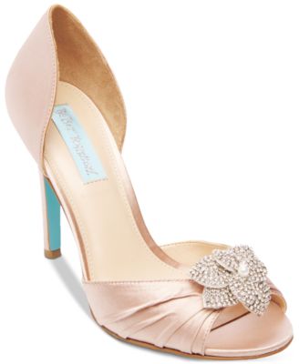 Blue by Betsey Johnson - Briar Peep-Toe Pumps