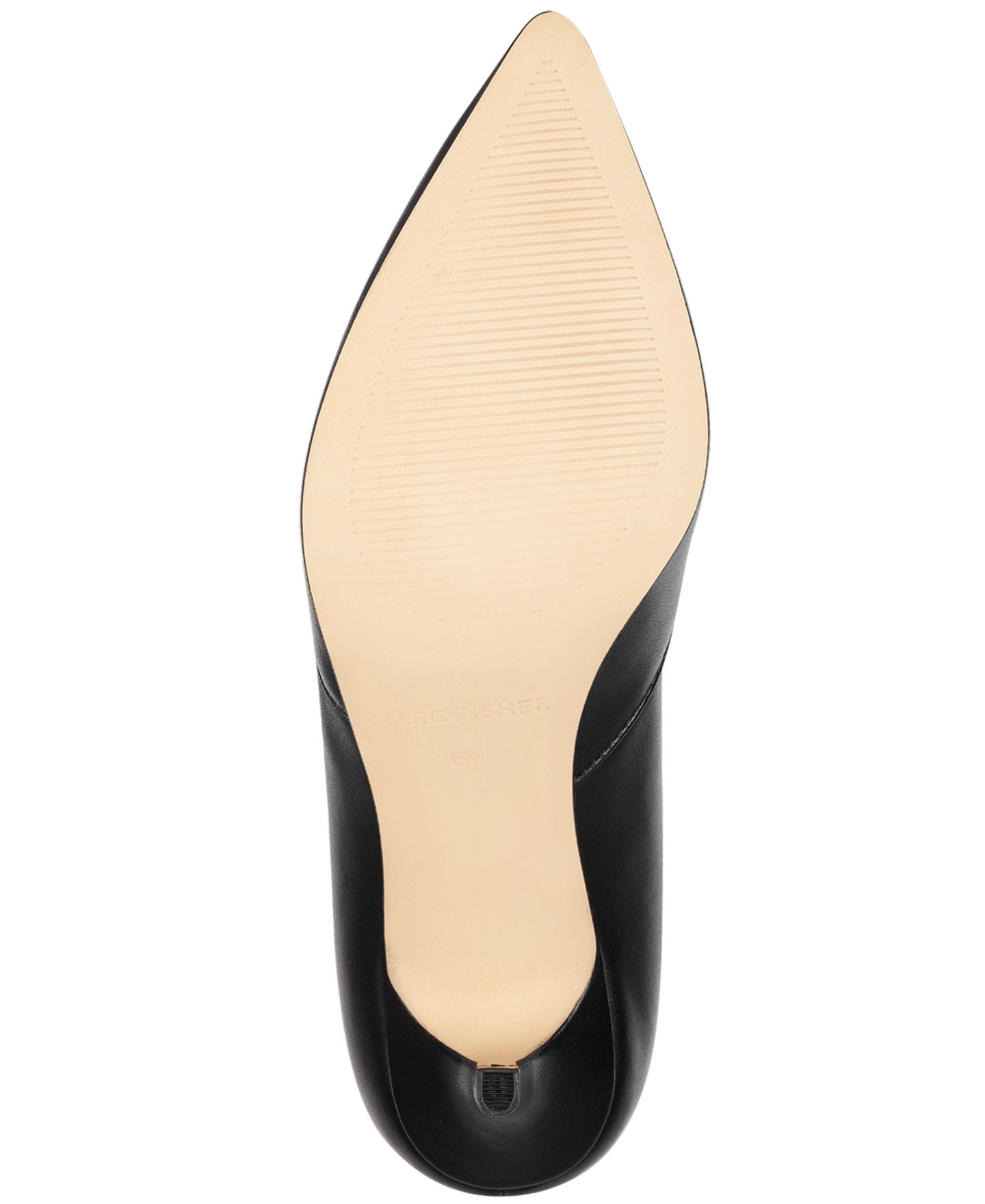 Женские туфли Marc Fisher Tuscany Slip On Stiletto Dress Pumps, цвет: Чёрный кожаный — фото 5