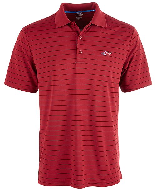 Greg Norman Men's 5 Iron Stripe Polo, Created for Macy's & Reviews ...