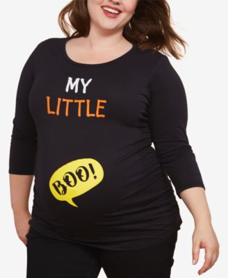 Motherhood Maternity - Maternity Plus Size Graphic Top