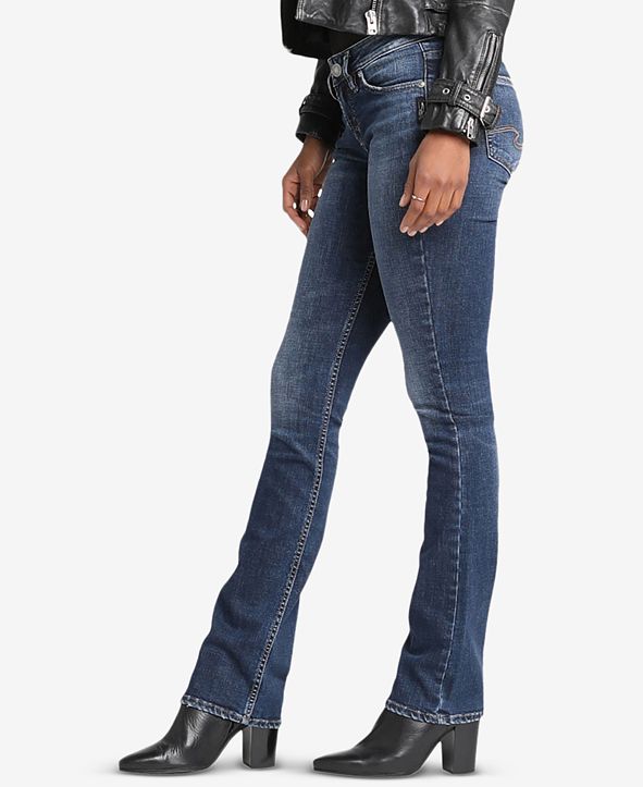 Silver Jeans Co. Suki Mid Rise Slim Bootcut Jeans & Reviews - Jeans - Juniors - Macy's