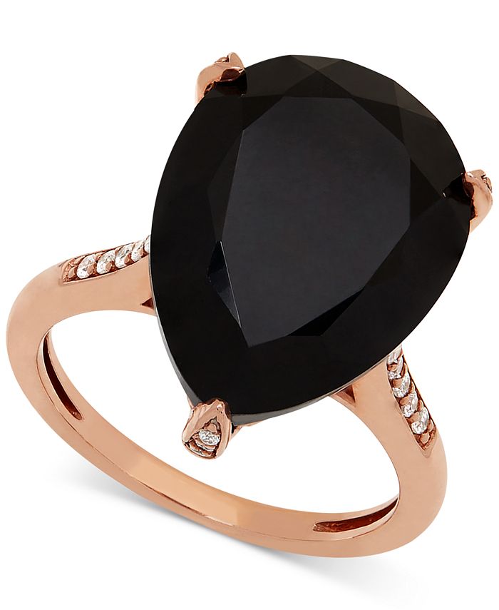 Macy's best sale onyx ring
