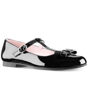 Shop Nina Toddler & Little Girls Merrilyn Ankle Strap Mary Janes In Black Patent