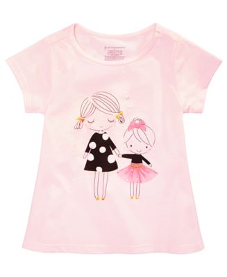 First Impressions Baby Girls Sisters Graphic Cotton Tunic, Created for ...