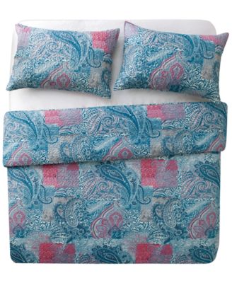Ava Paisley 3-Pc. Quilt Set