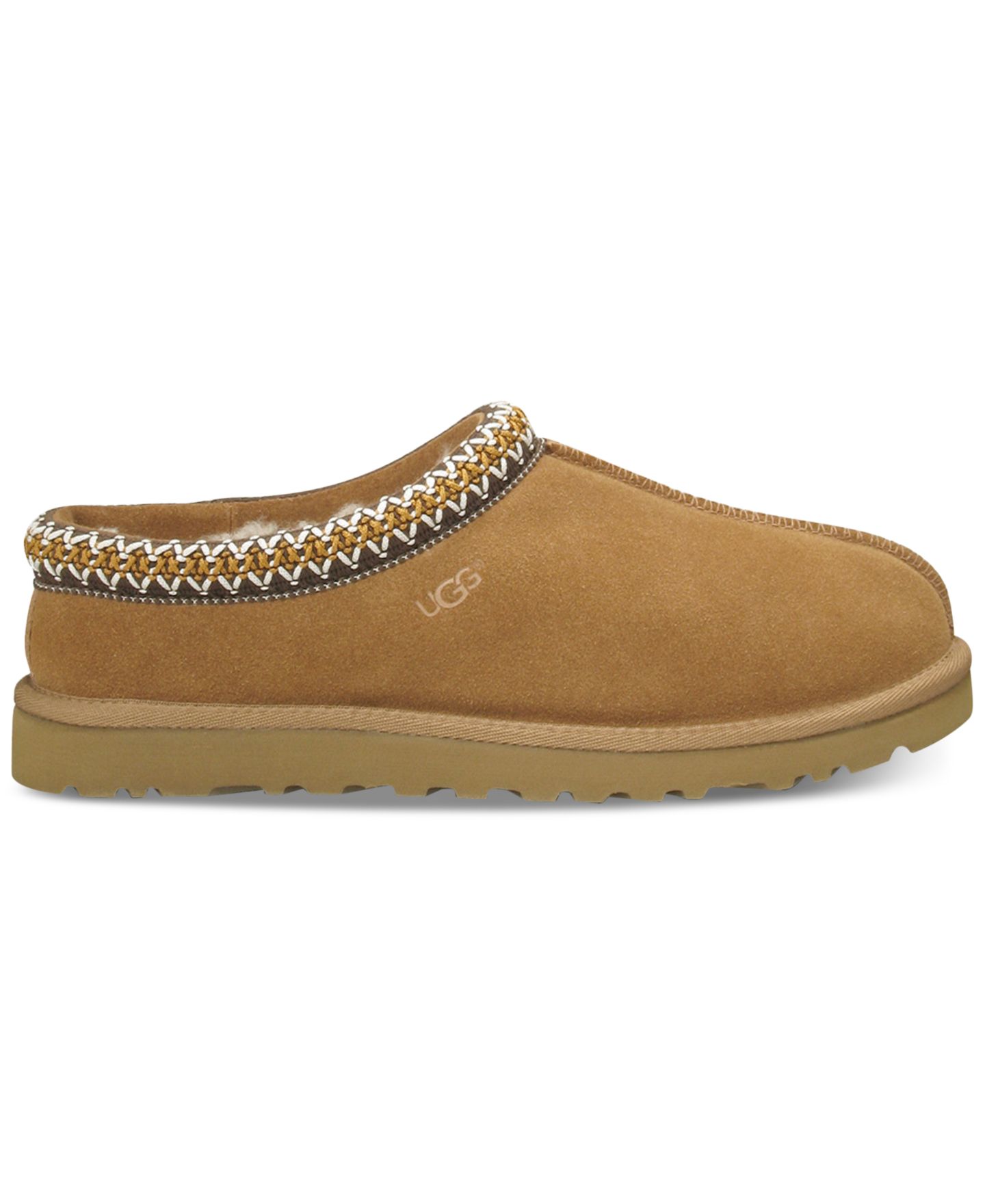 Женские тапочки UGG® Tasman Slippers, цвет: Каштановый — фото 2