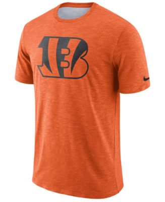 Nike Men's Cincinnati Bengals Dri-Fit Cotton Slub On-Field T-Shirt - Macy's