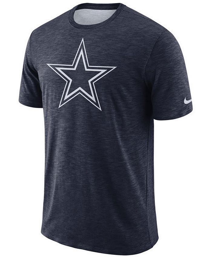 Nike Men's Dallas Cowboys Dri-Fit Cotton Slub On-Field T-Shirt - Macy's