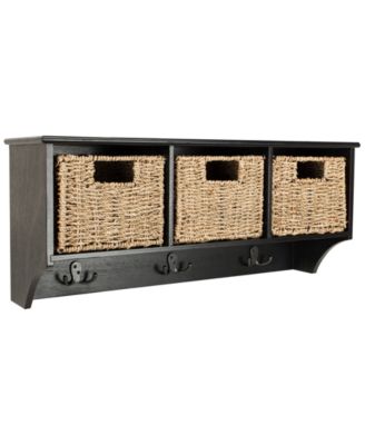 Safavieh Finley Hanging 3-Basket Wall Rack