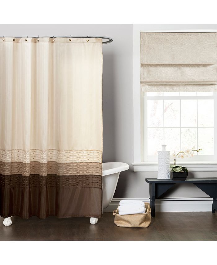 Lush Décor Mia 72 X Shower Curtain, Macy’s Bathroom Shower Curtains