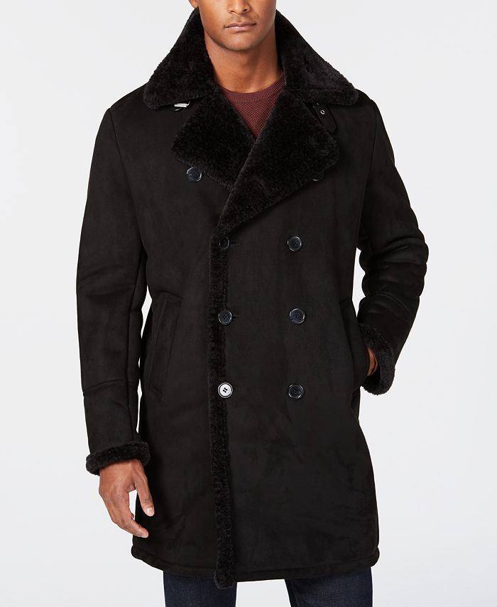 guess men's coats macy's