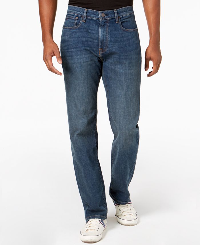 måtte sten årsag Tommy Hilfiger Tommy Hilfiger Men's Relaxed-Fit Stretch Jeans & Reviews -  Jeans - Men - Macy's