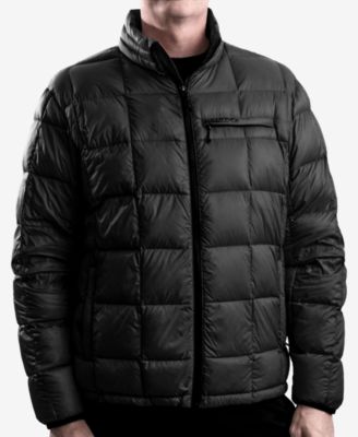 hawke & co men's packable down puffer jacket