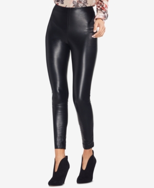 image of Vince Camuto Faux-Leather Skinny Pants