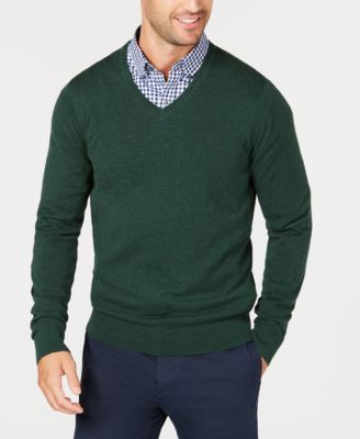 michael kors men's v neck sweater