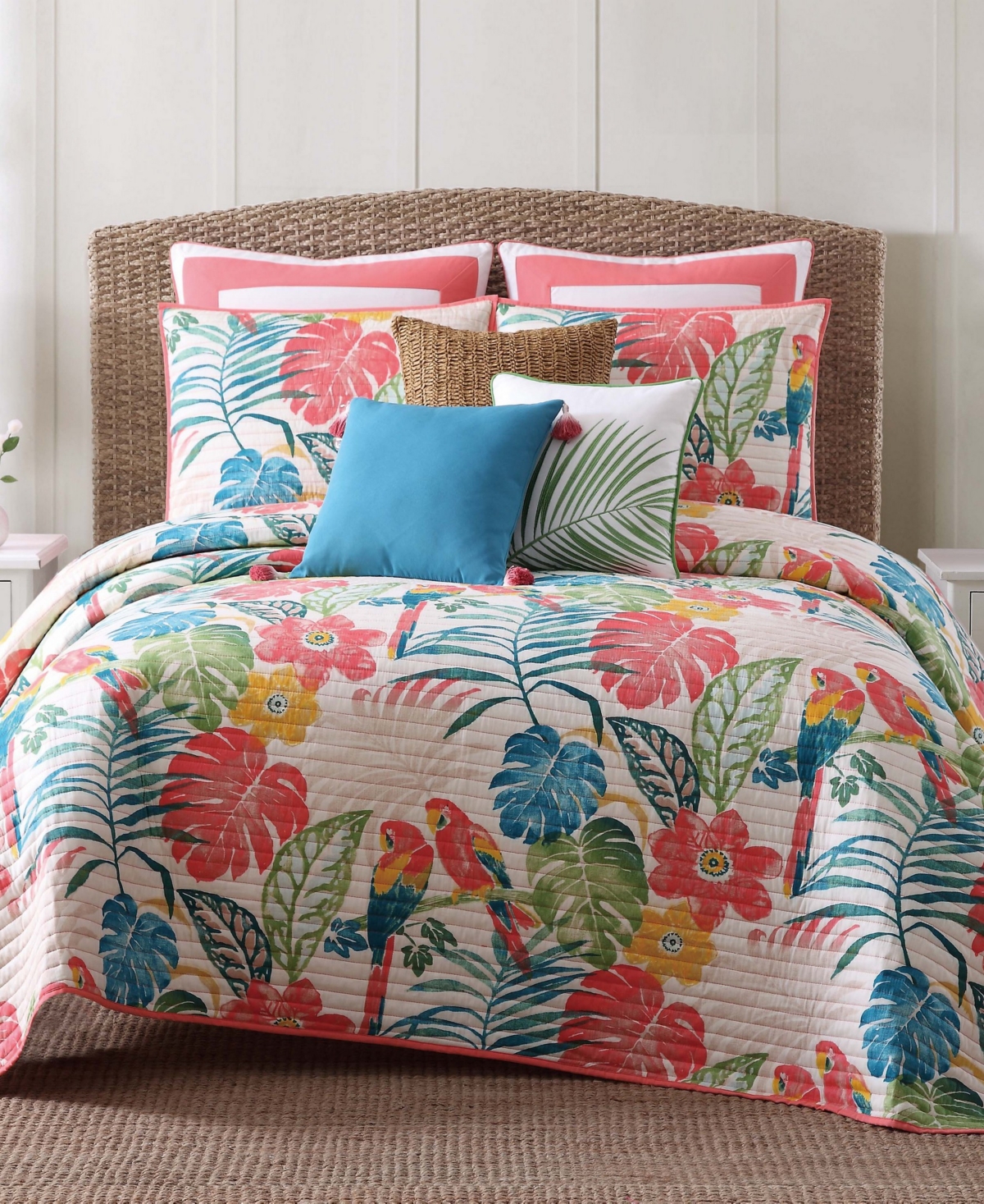 Nori Coral Quilt Set- Twin main image 0
