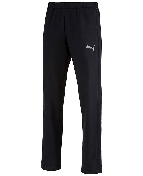 puma mens fleece pants