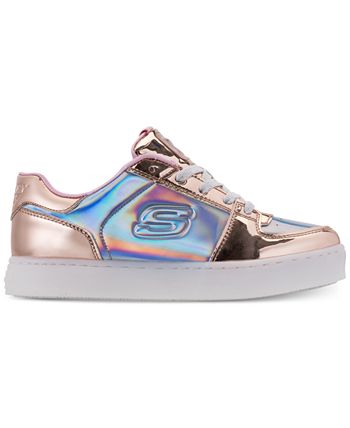 Skechers Little Girls S Lights Energy Lights Shiny Sneaks Light