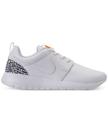 Nike Women s Roshe One Premium Just Do It Casual Sneakers from
