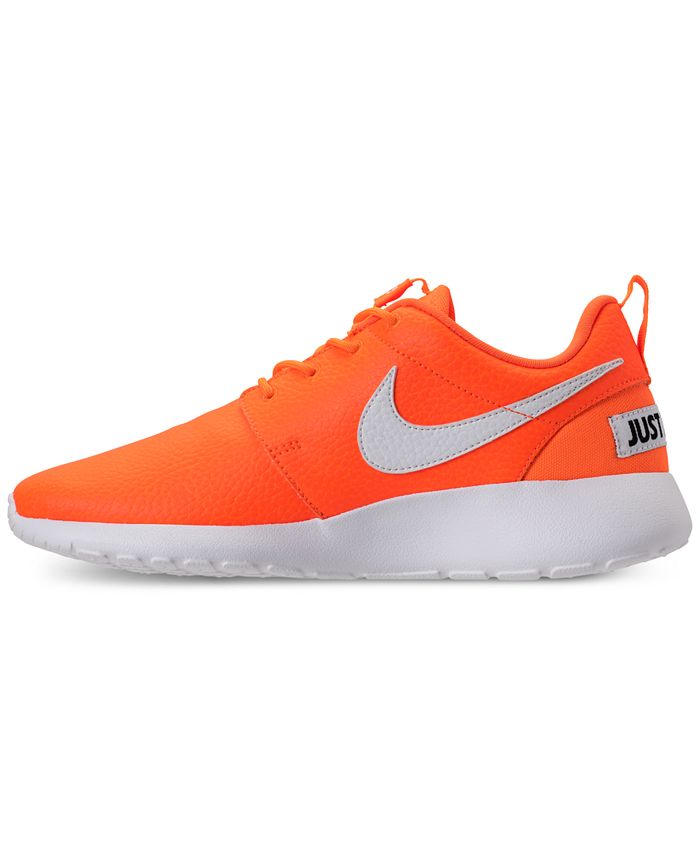 Nike Women's Roshe One Premium Just Do It Casual Sneakers from Finish ...