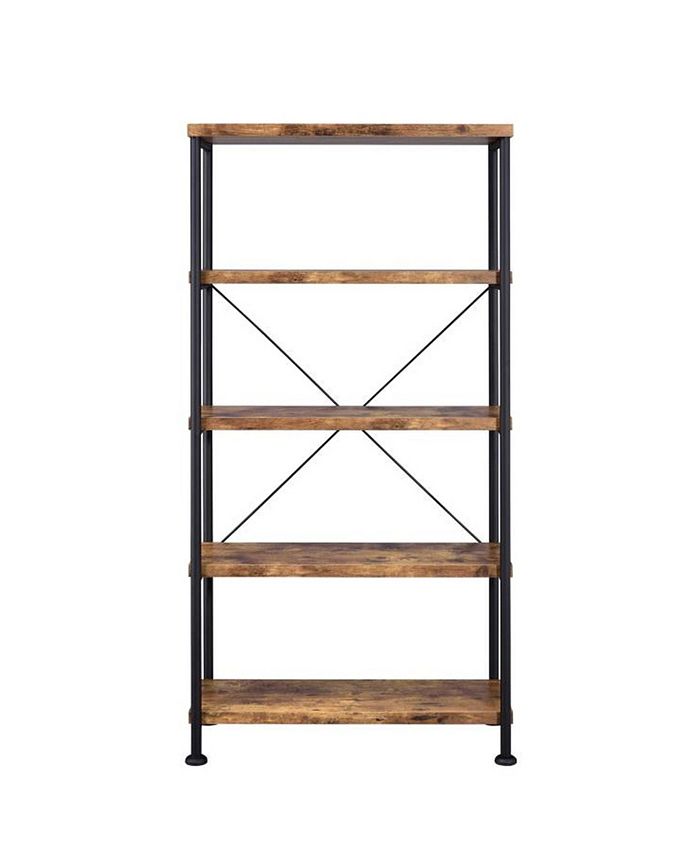 Coaster Home Furnishings Wadsworth Industrial Fourshelf Bookcase Macy's