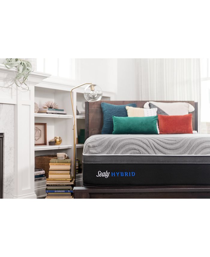 Sealy Copper II 13.5" Hybrid Firm Mattress Set California King Macy's