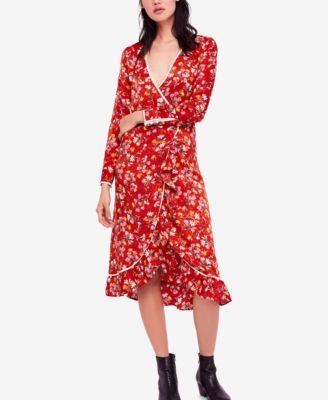 Free People - Covent Garden Midi Wrap Dress