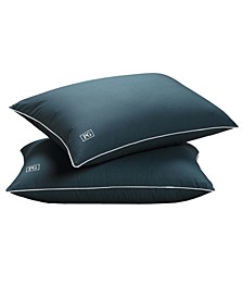 Down Alternative Stomach Sleeper Soft Pillows with MicronOne Technology, Set of 2