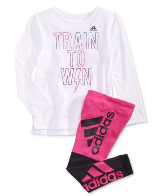 toddler girl adidas leggings