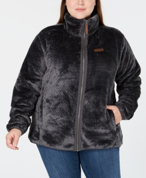 UPC 191455199477 product image for Columbia Plus Size Fire Side Ii Fleece Zip Jacket | upcitemdb.com