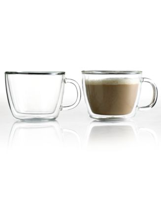 Bodum Jumbo Double-Wall Bistro Mug 15 oz (Set of 2) - Kitchen & Company