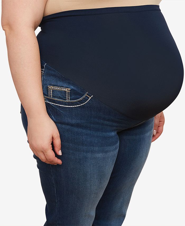 Motherhood Maternity Plus Size BootCut Jeans Macy