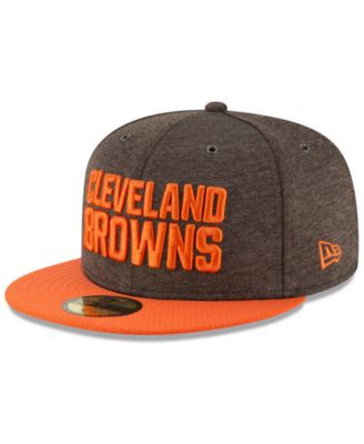 New Era Cleveland Browns On Field Sideline Home 59FIFTY FITTED Cap - Macy's