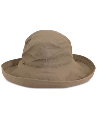 Cotton Big Brim With Inner Drawstring