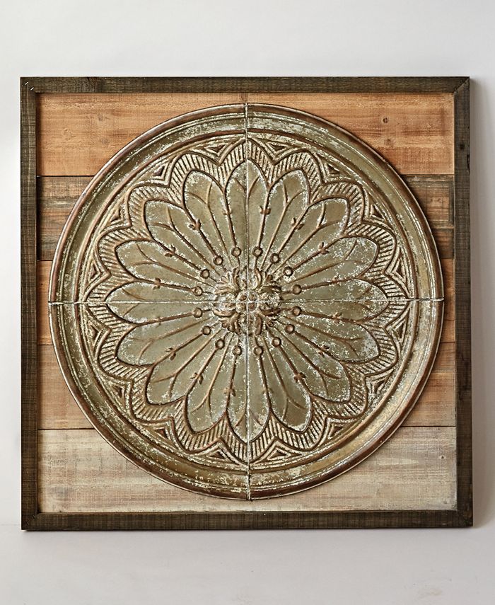 3R Studio Wood & Tin Wall Décor Macy's
