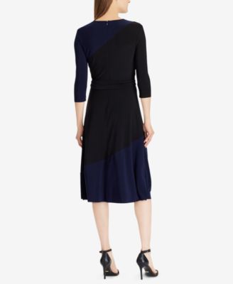 Lauren Ralph Lauren Two-Tone Dress