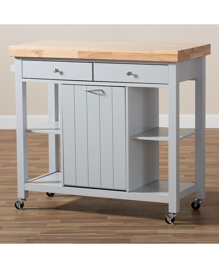 Furniture Hayward Kitchen Cart Macy's