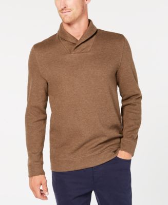 Tasso Elba Men's Shawl-Collar Pullover Sweater, Created for Macy's